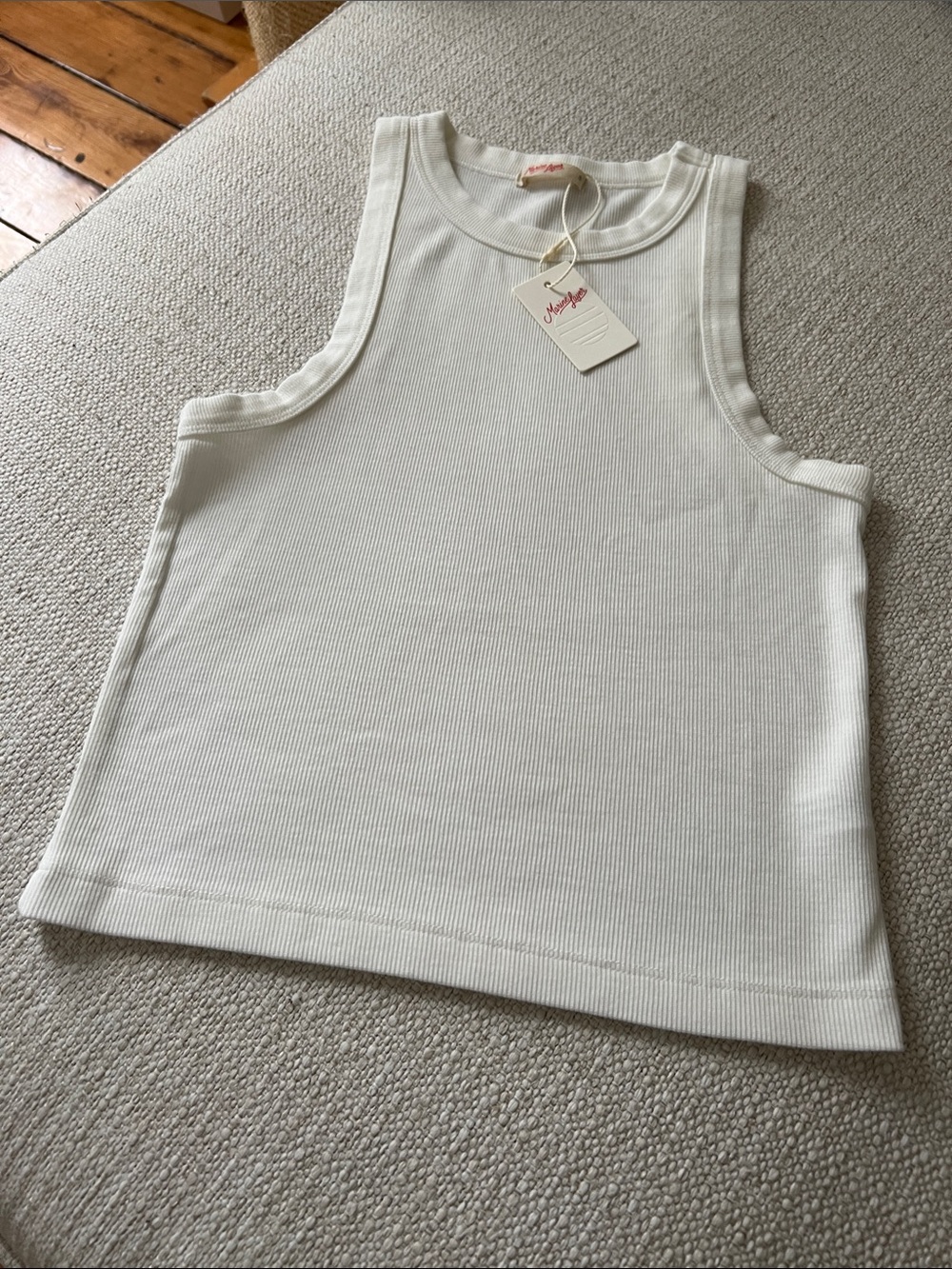 Women’s Marine Layer ribbed Tank Top in White